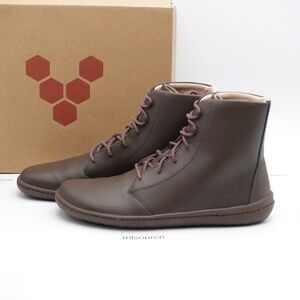 NEW Women's Vivobarefoot Gobi Hi IV Wild Hide Leather Barefoot Boots